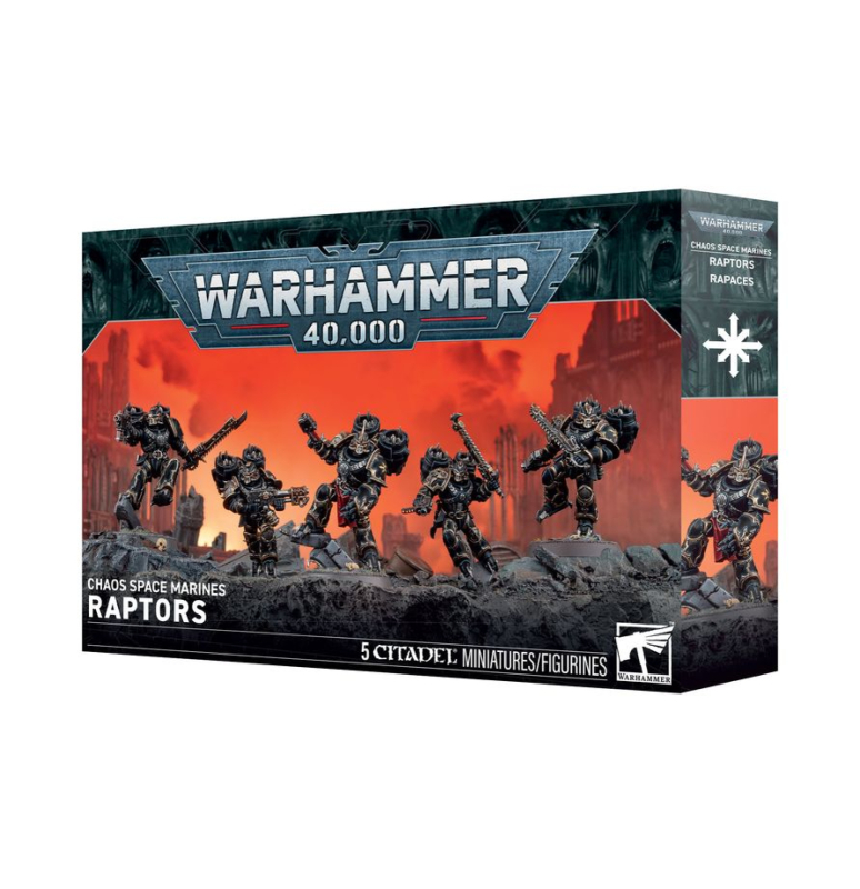 CHAOS SPACE MARINES RAPTORS / ARTIGLI DEL WARP