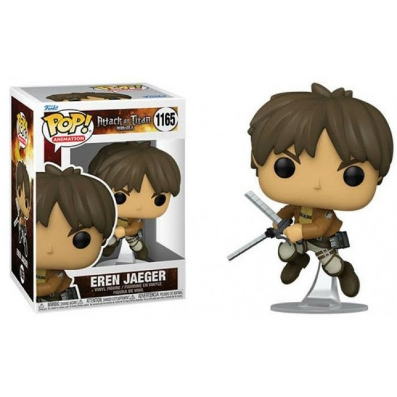 ATTACK ON TITAN - POP FUNKO VINYL FIGURE 1165 EREN JAEGER