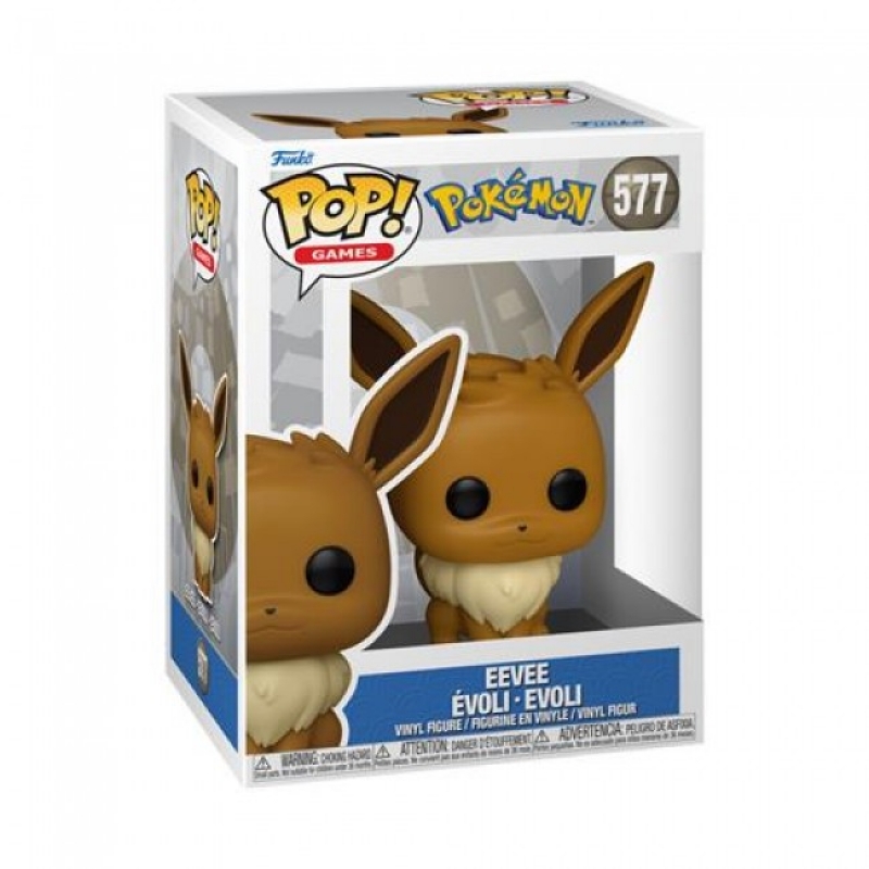 POKEMON - POP FUNKO VINYL FIGURE 577 EEVEE (EMEA)