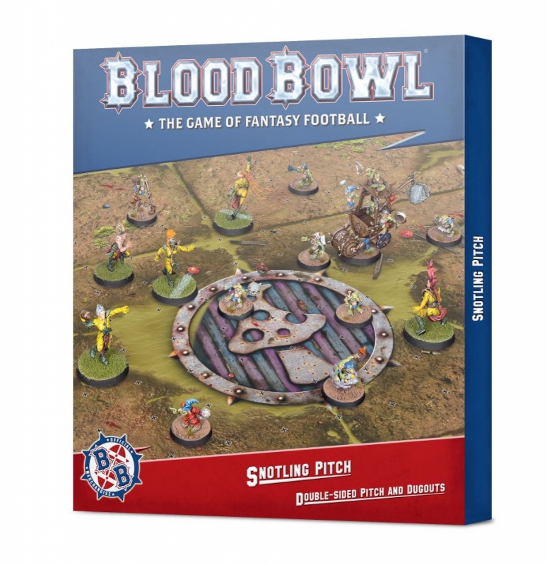 Blood Bowl: Campo e Panchine - Snotling Pitch – Double-sided Pitch and Dugouts (Inglese)