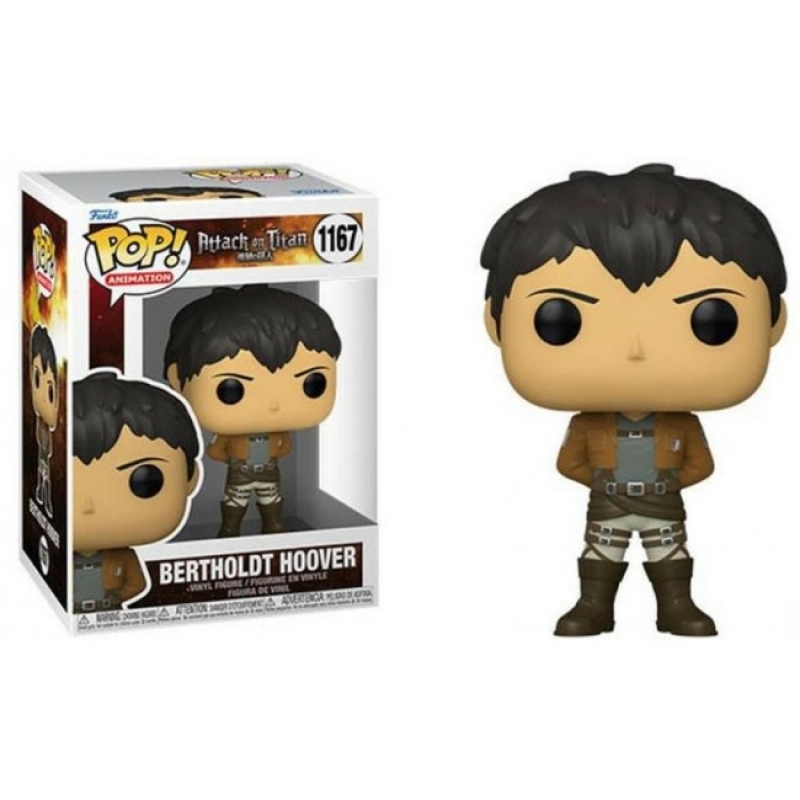 ATTACK ON TITAN - POP FUNKO VINYL FIGURE 1167 BERTHOLDT HOOVER