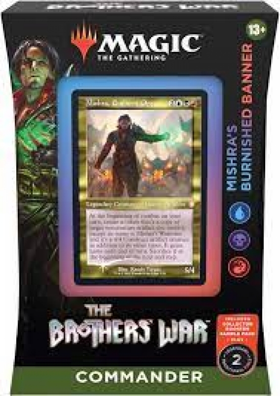 Magic The Brothers War Commander Deck - MISHRAs Burnished banner