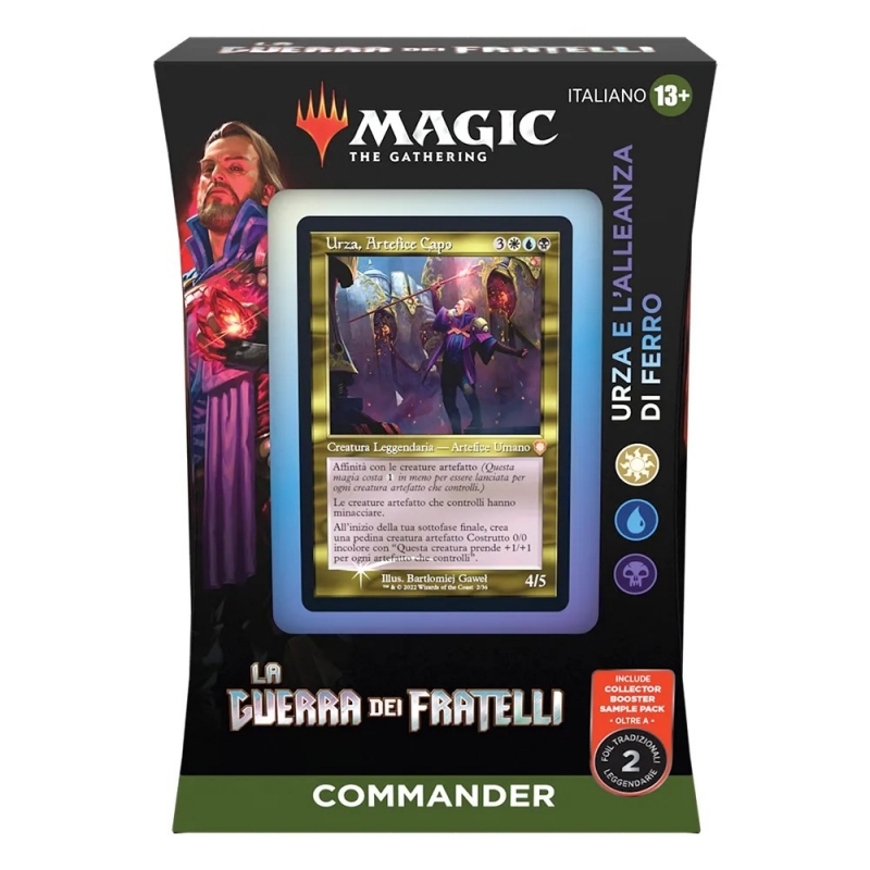 Magic The Brothers War Commander Deck - Urza e l'Alleanza di ferro (ITALIANO)