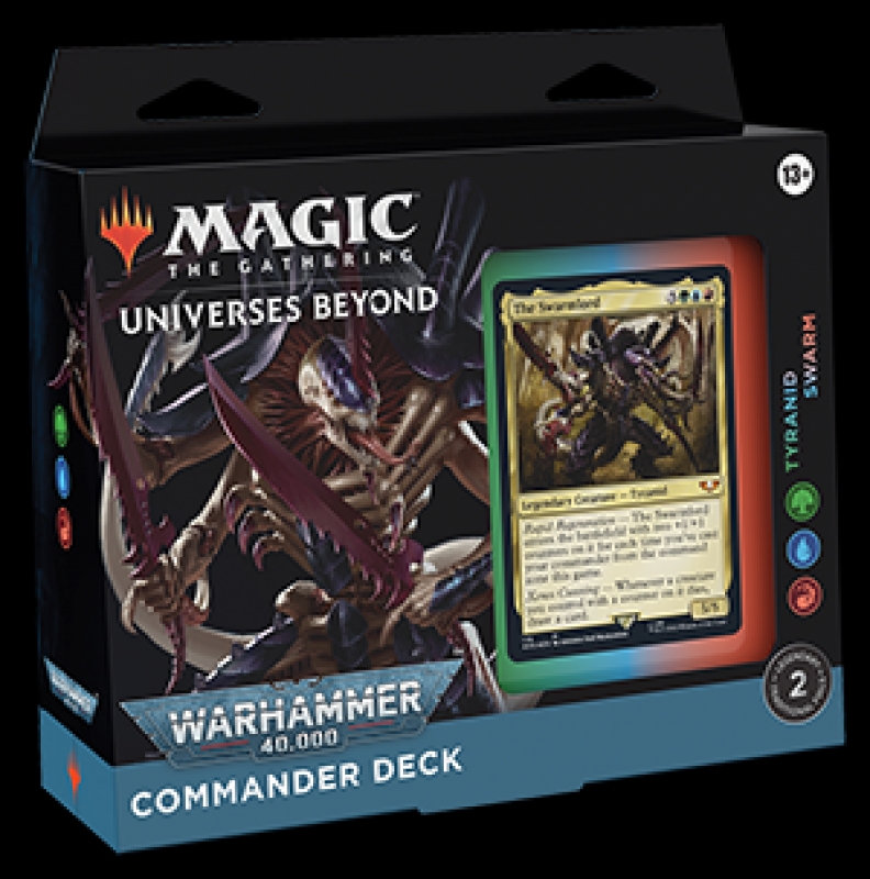 Magic Commander Deck Mondi Altrove Warhammer 40.000 - Sciame di Tiranidi