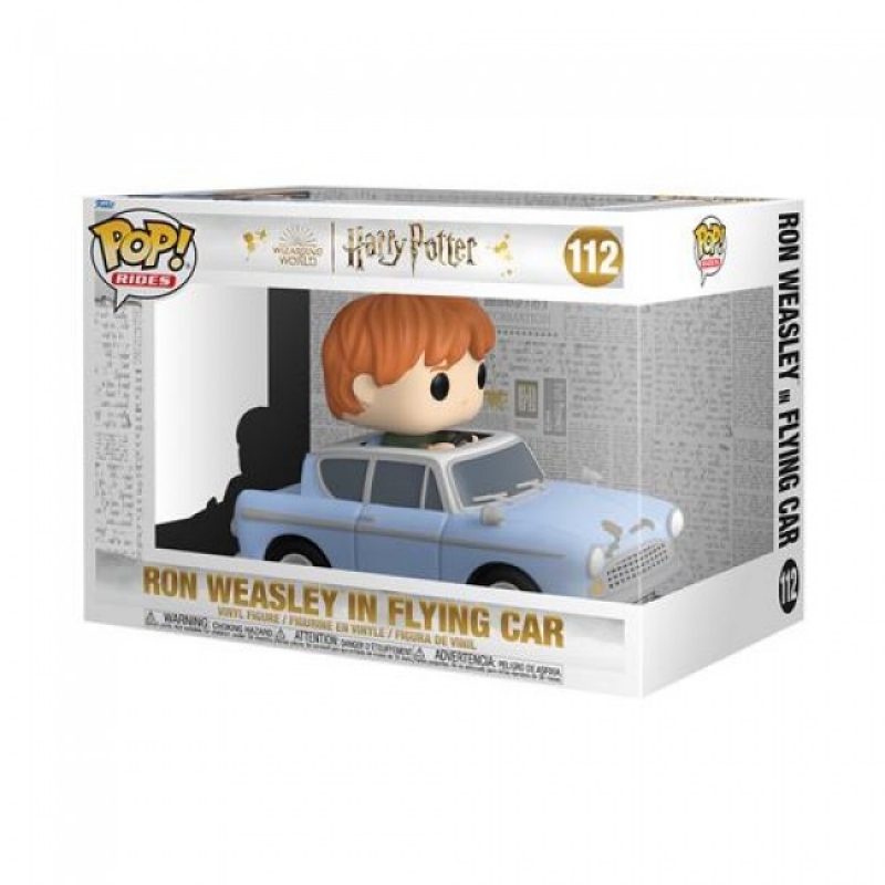 HARRY POTTER: CHAMBER OF SECRETS 20TH ANNIVERSARY - POP FUNKO FIGURE RIDE SUPER DELUXE 112 RON