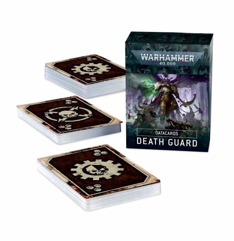 DEATH GUARD DATA CARDS (Inglese)