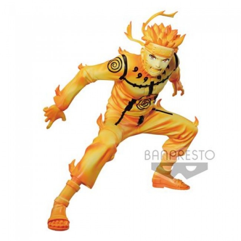  NARUTO SHIPPUDEN - VIBRATION STARS - UZUMAKI NARUTO III - BANPRESTO STATUA