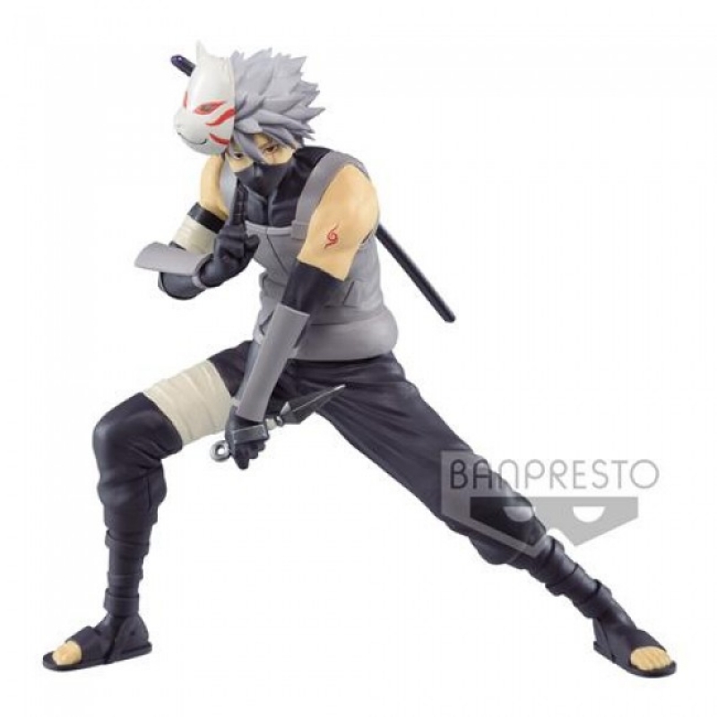 NARUTO SHIPPUDEN - VIBRATION STARS - HATAKE KAKASHI - BANPRESTO STATUA