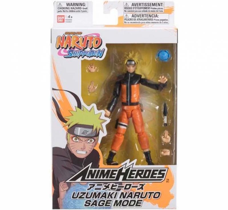 36900 - UZUMAKI NARUTO - ANIME HEROES  ACTION FIGURES