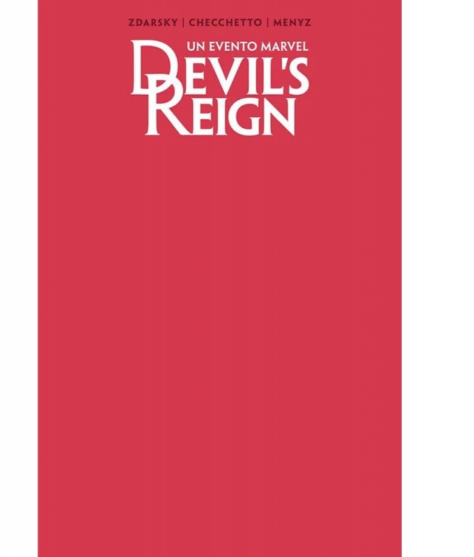 Devil's Reign 1 Variant Cover Red [USATO]