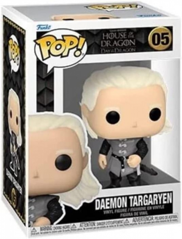 GAME OF THRONES: HOUSE OF THE DRAGON - POP FUNKO FIGURE 05 DAEMON TARGARYEN 