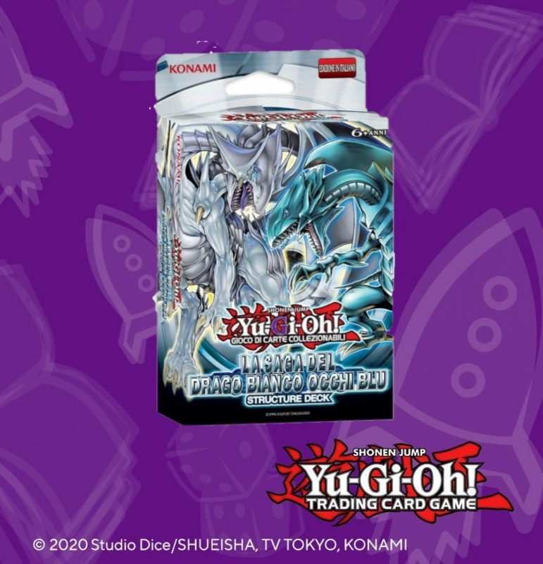 YU-GI-OH! STRUCTURE DECK - LA SAGA DEL DRAGO BIANCO OCCHI BLU (ITA)