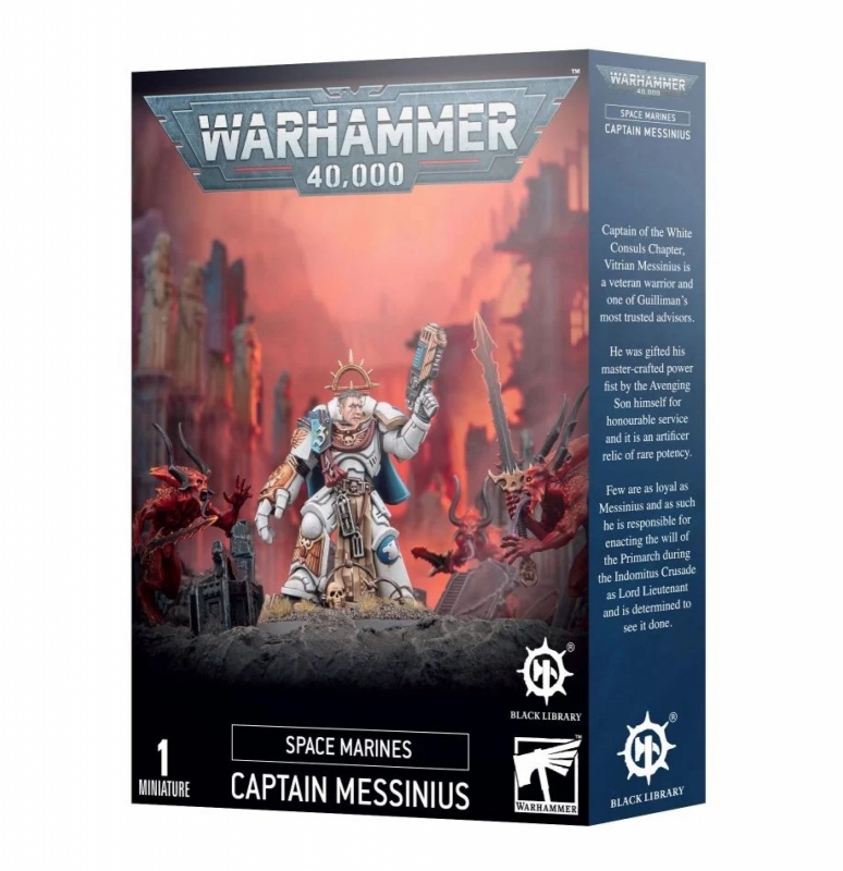 SPACE MARINES: CAPTAIN MESSINIUS