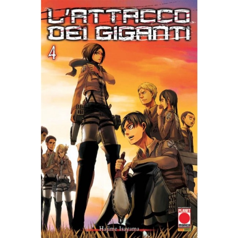 L'ATTACCO DEI GIGANTI #4 - RISTAMPA