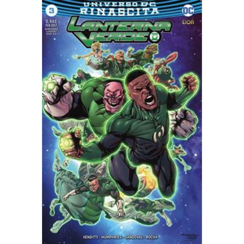 LANTERNA VERDE 3 - RINASCITA - VARIANT COVER