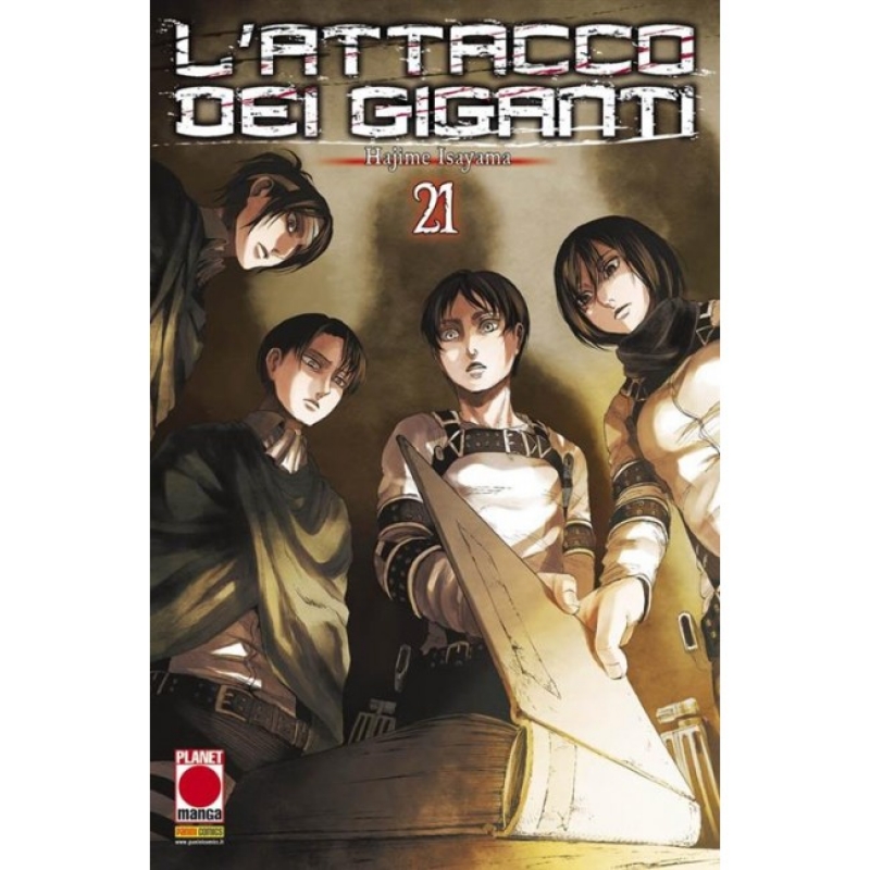 L'ATTACCO DEI GIGANTI #21 - RISTAMPA