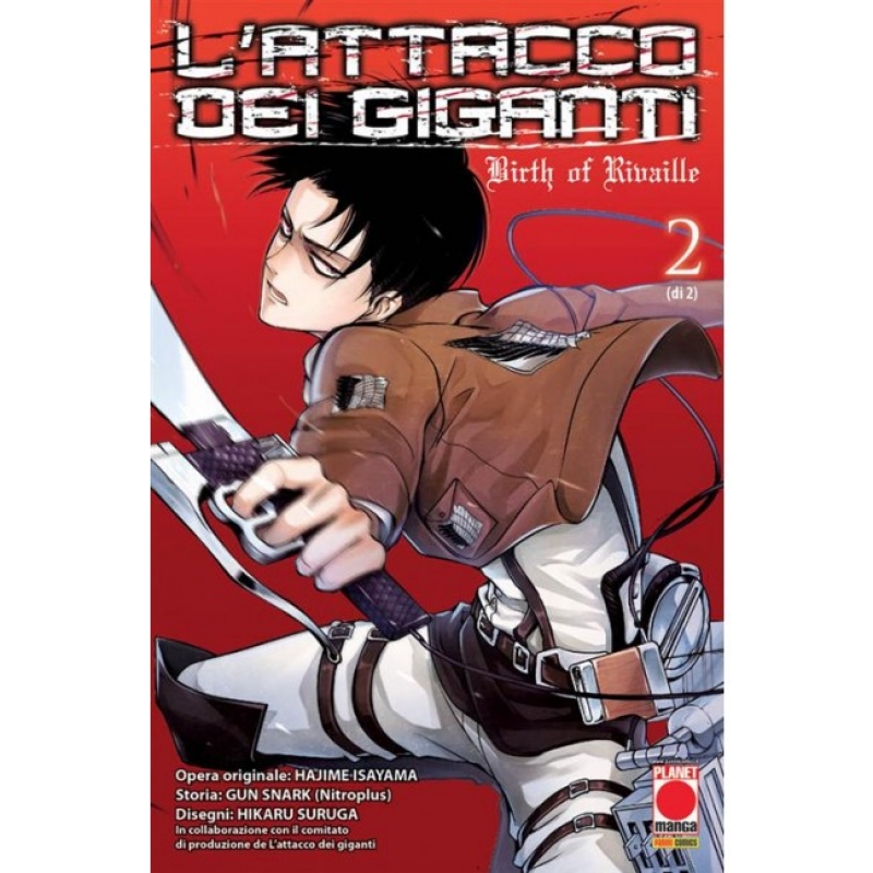 L'ATTACCO DEI GIGANTI - BIRTH OF RIVAILLE #2 (DI 2) - Ristampa