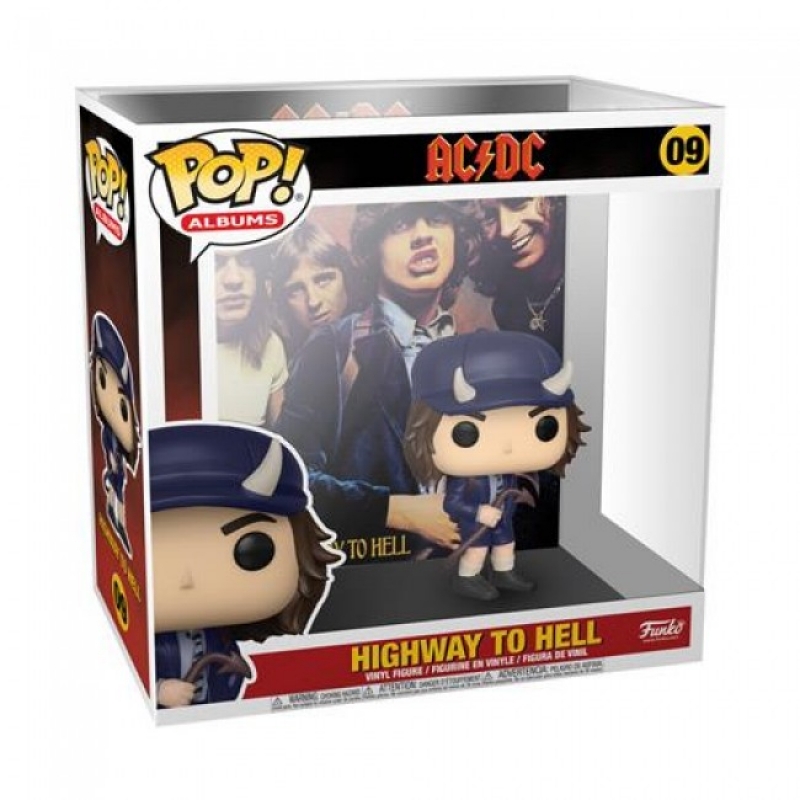 ACDC - POP FUNKO VINYL FIGURE 09 HIGHWAY TO HELL ALBUM