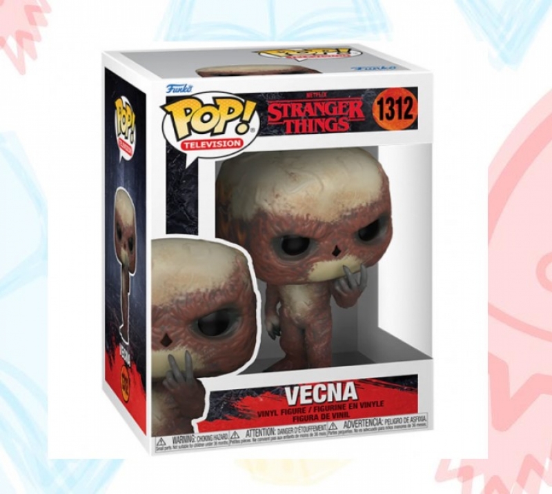 STRANGER THINGS: S4 - POP FUNKO VINYL FIGURE 1312 VECNA POINTING