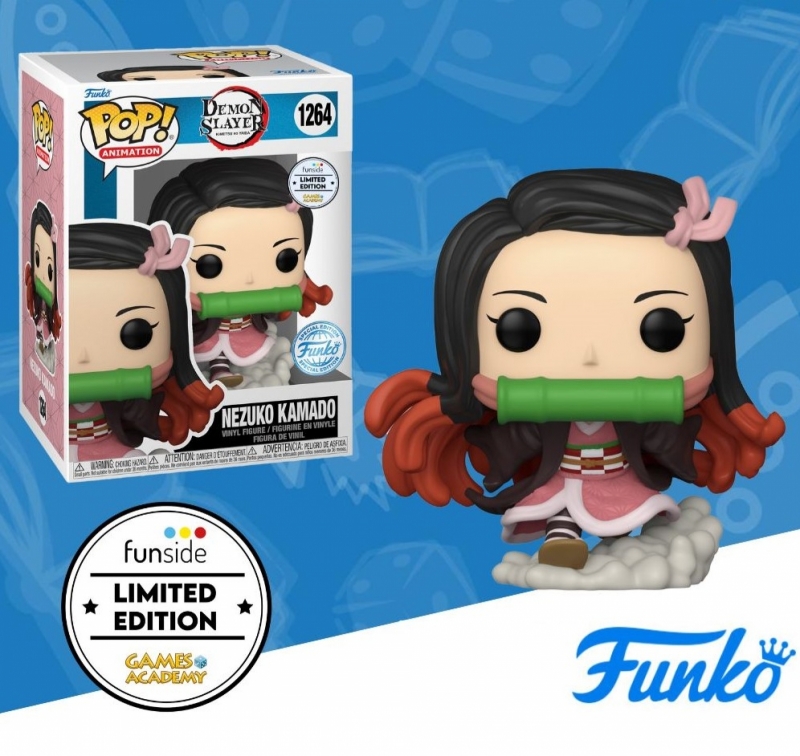DEMON SLAYER - POP FUNKO FIGURE 1264 NEZUKO RUNNING GA EXCLUSIVE