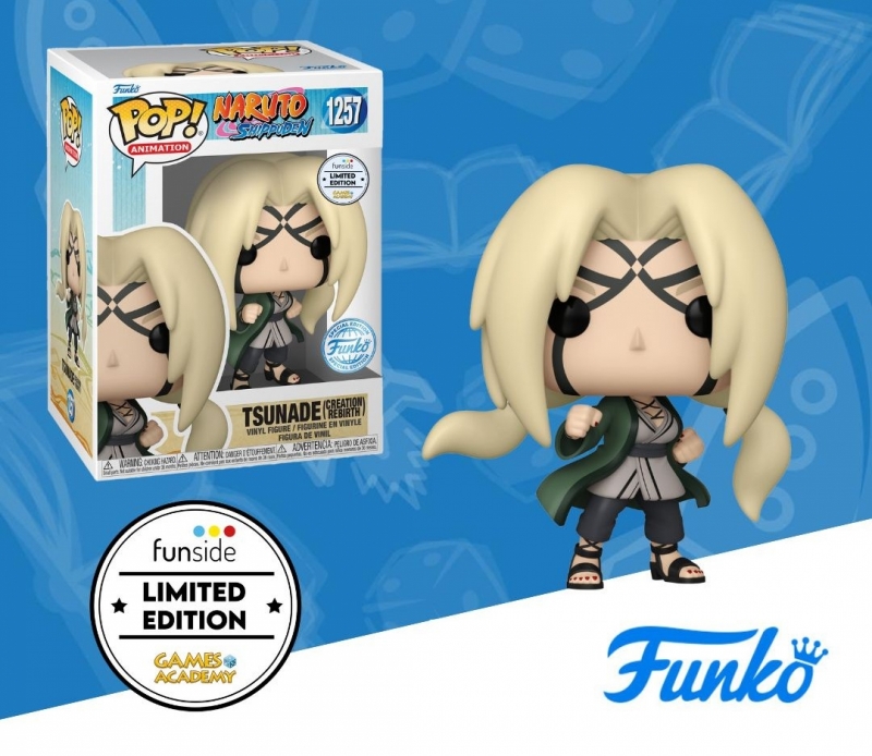 NARUTO SHIPPUDEN - POP FUNKO FIGURE 1257 TSUNADE (REBIRTH) GA EXCLUSIVE