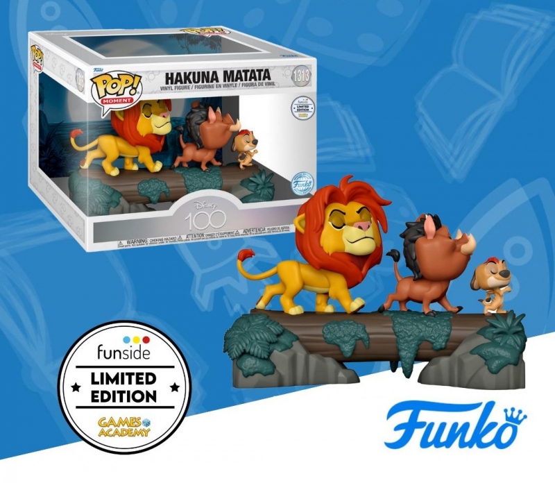 DISNEY: LION KING - POP FUNKO MOMENT VINYL FIGURE 1313 HAKUNA MATATA GA EXCLUSIVE