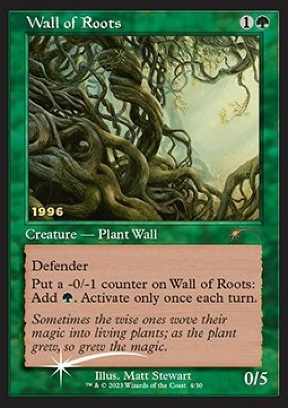 Wall of Roots - 30th Anniversary Celebration version (TOKEN: GOBLIN)
