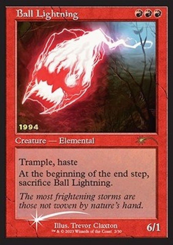 Ball Lightning - 30th Anniversary Celebration version (TOKEN: GOBLIN) 