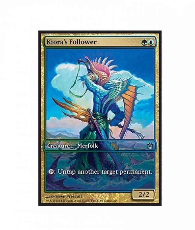 Seguace di Kiora - Game Day Promo- Kiora's Follower  (TOKEN: ELFO 2 P.ti) 
