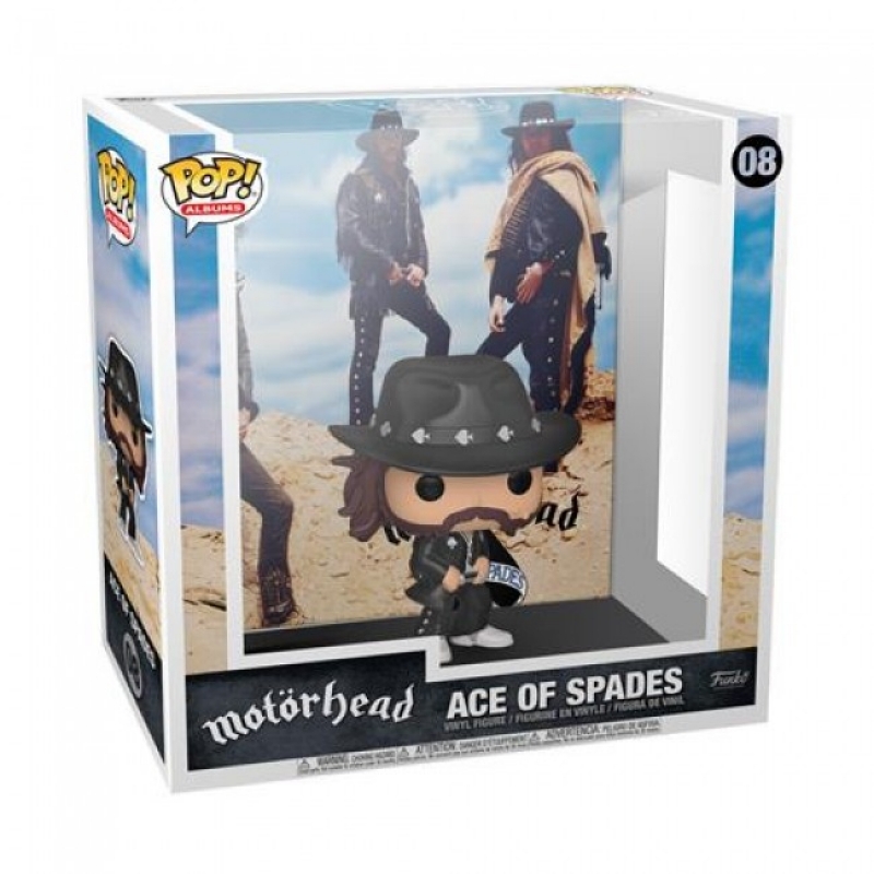  MOTORHEAD - POP FUNKO VINYL FIGURE 08 ACE OF SPADES ALBUM