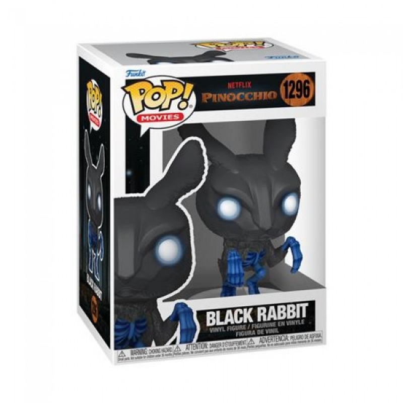 PINOCCHIO - POP FUNKO VINYL FIGURE 1296 BLACK RABBIT