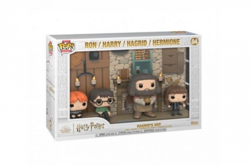 HARRY POTTER - POP FUNKO FIGURE MOVIE MOMENT DELUXE 04 HAGRID'S HUT