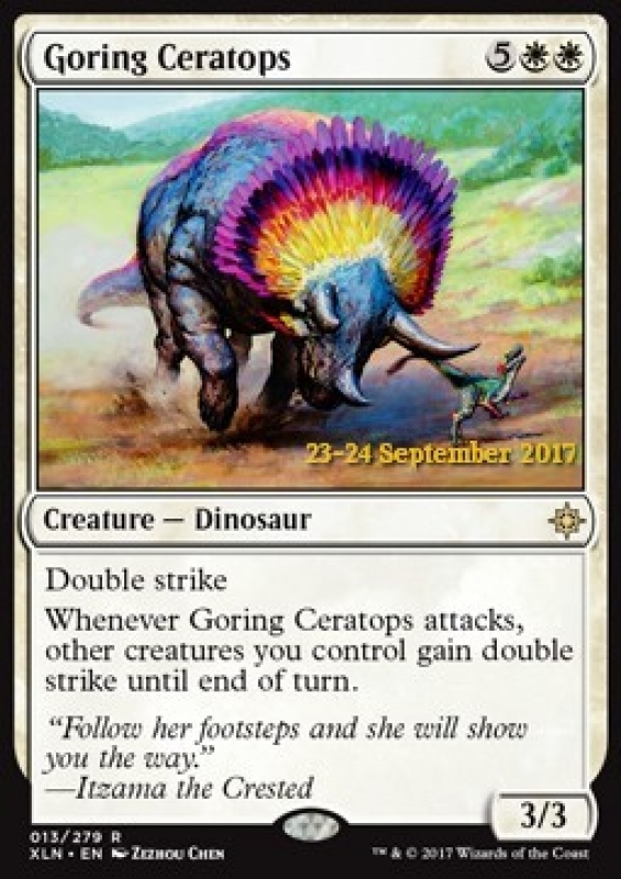 Triceratopo da Incornata -  Promo (TOKEN: GOBLIN)
