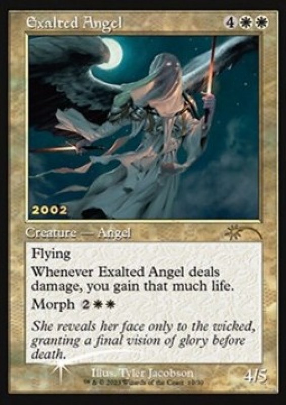 Exalted Angel -  30th celebration Promo (TOKEN: GOBLIN) 