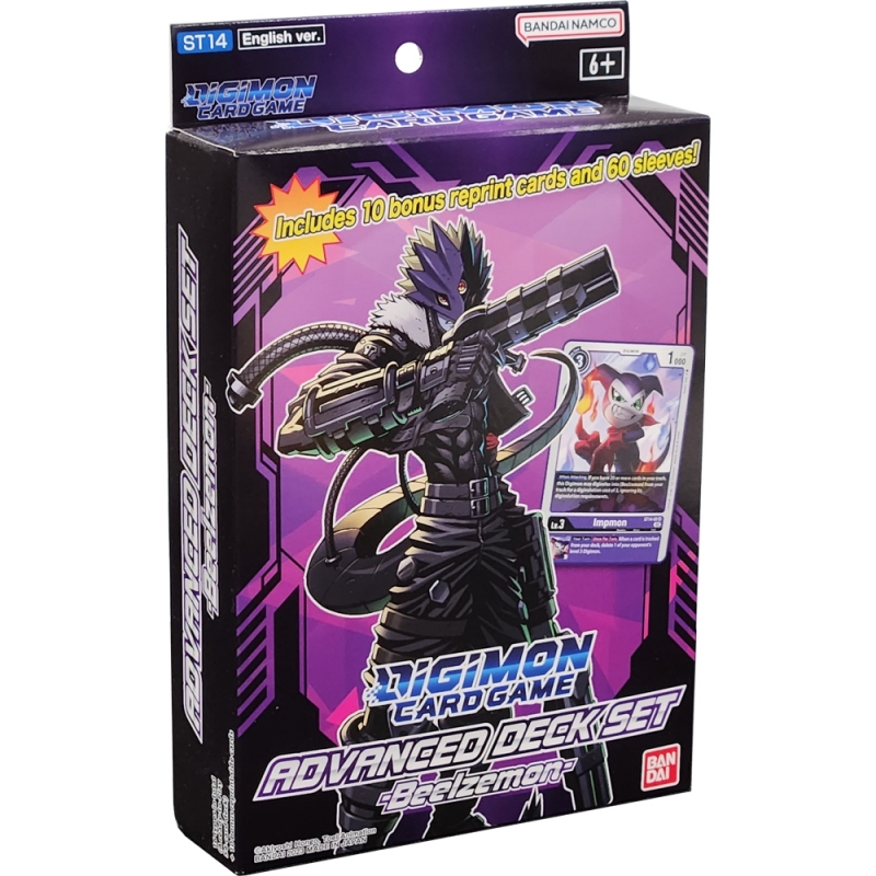 DIGIMON CARD GAME - STARTER DECK ADVANCED DECK SET ST14 - Beelzemor