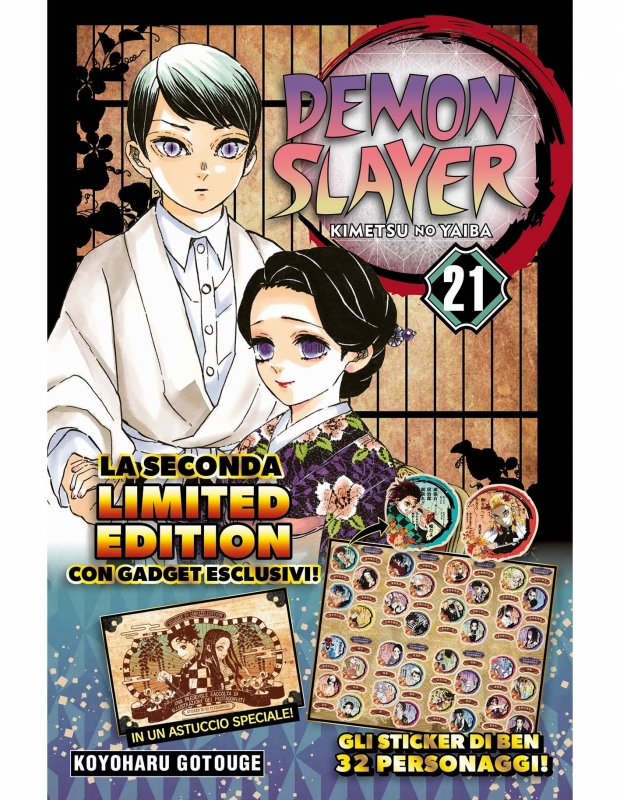 DEMON SLAYER 21 - KIMETSU NO YAIBA - LIMITED