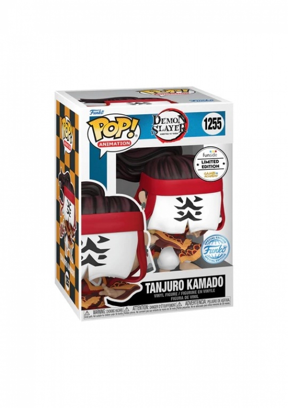 DEMON SLAYER - POP FUNKO FIGURE 1255 TANJURO KAMADO GA EXCLUSIVE