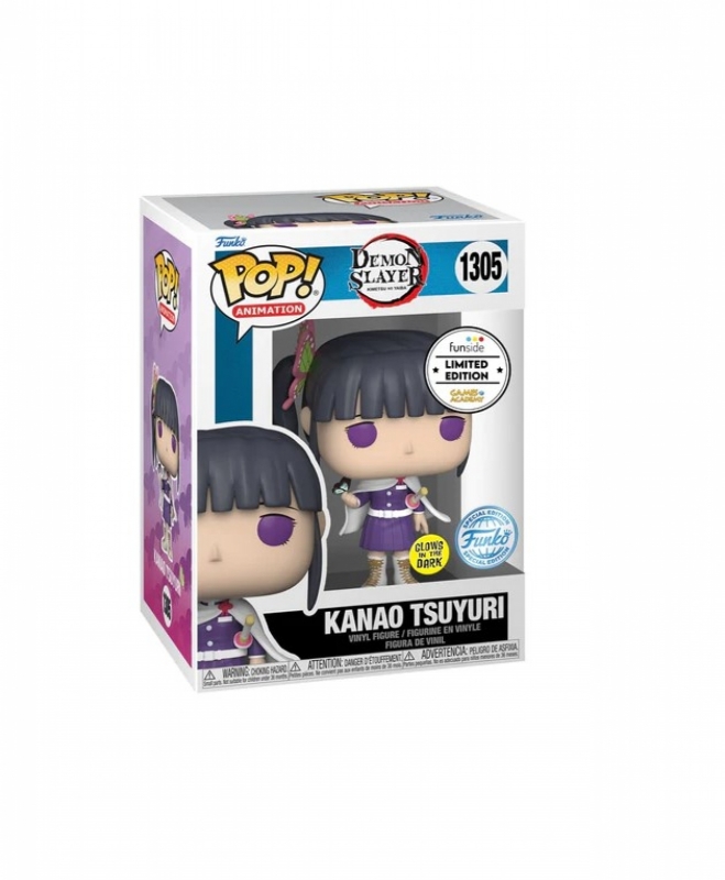 DEMON SLAYER - POP FUNKO FIGURE 1305 KANAO (GLOW IN THE DARK) GA EXCLUSIVE