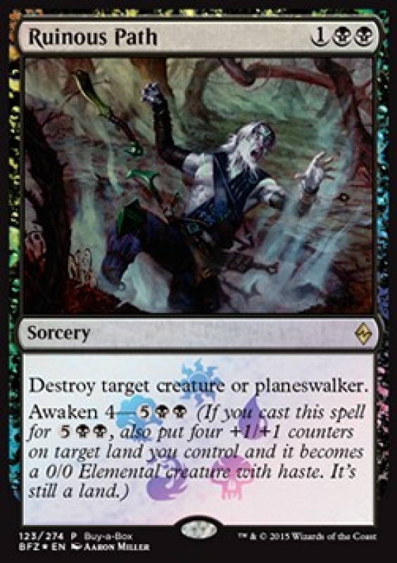 Sentiero della Sventura BaB Promo version - Ruinous Path (TOKEN: GOBLIN )
