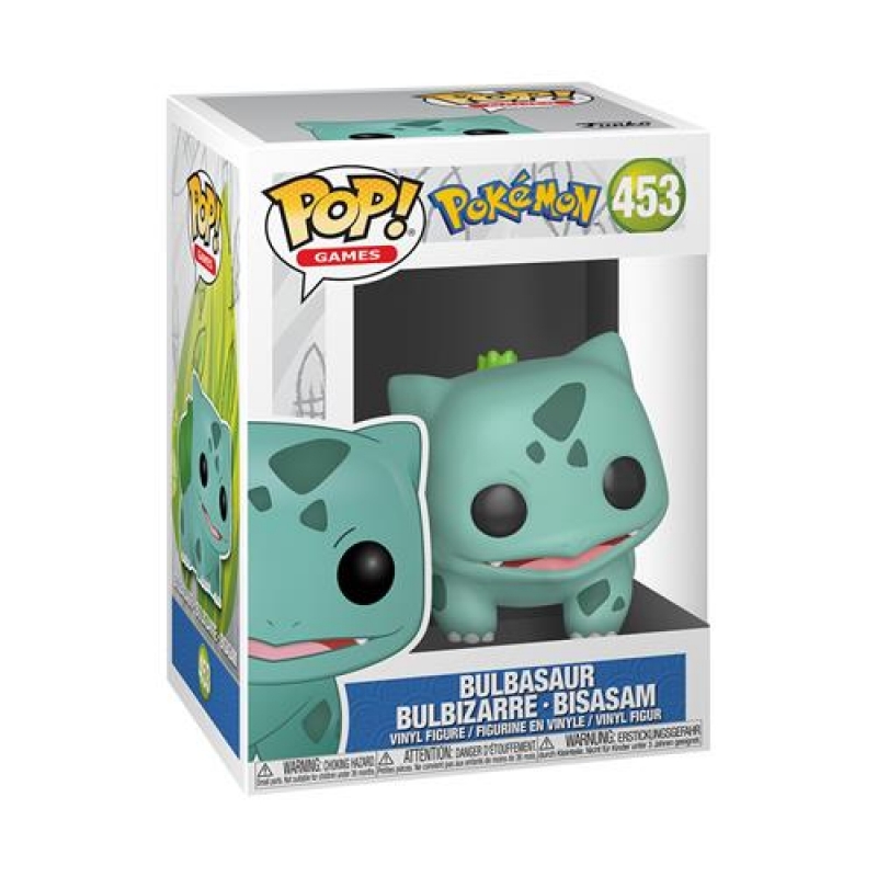 POKEMON - POP FUNKO VINYL FIGURE 453 BULBASAUR