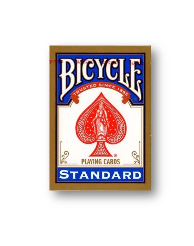 BICYCLE - RIDER BACK INTERNATIONAL STANDARD INDEX BLU