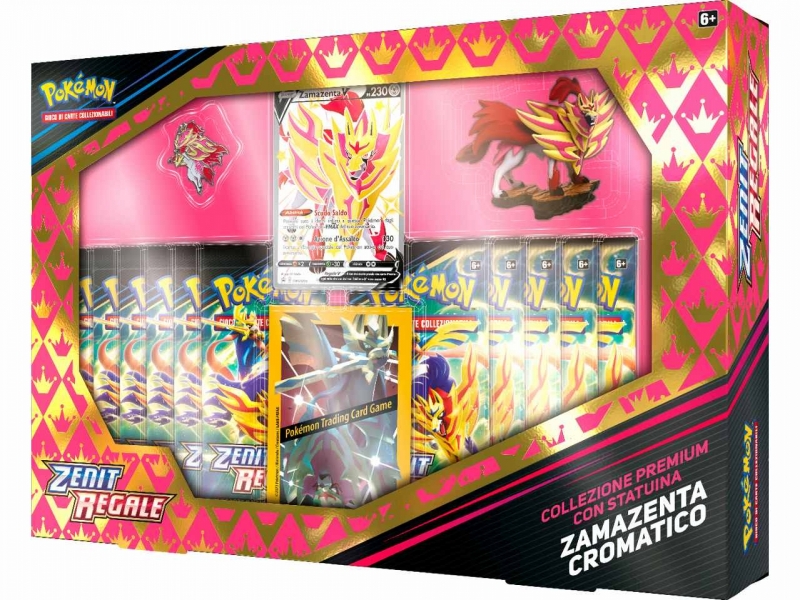 POKEMON - COLLEZIONE PREMIUM STATUINA  ZAMAZENTA ZENIT REGALE