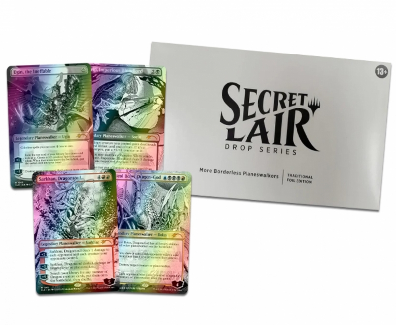Magic the Gathering - Secret Lair Borderless Planeswalkers WPN Exclusive – ENG