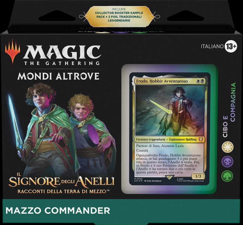 COMMANDER DECK - THE LORD OF THE RINGS: TALES OF MIDDLE-EARTH - Cibo e Compagnia (Bianco-nero-verde)