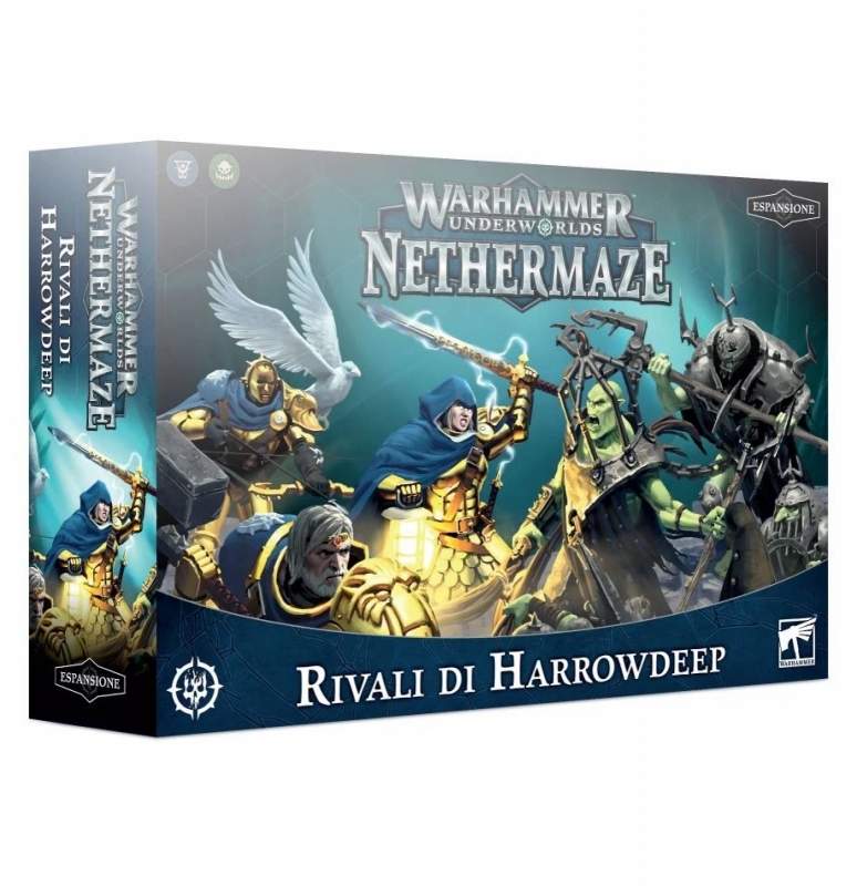 WARHAMMER UNDERWORLDS SET BANDE Rivali di Harrowdeep - Cercatori di Xandire e La Krikka Aztuta (ITA)