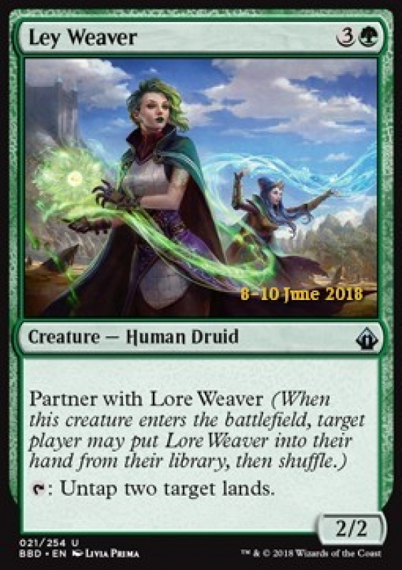 Ley Weaver - Battlebond: Promos (TOKEN: GOBLIN )