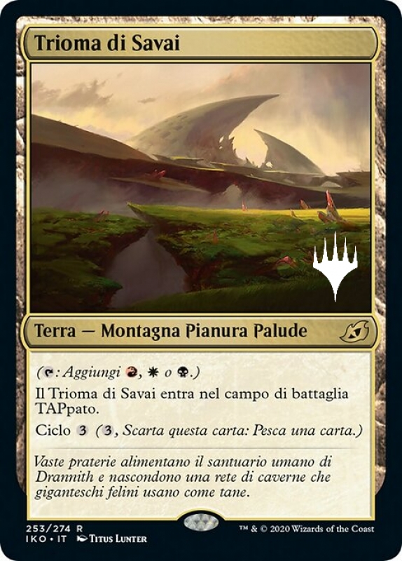 Trioma di Savai(V1) -  Ikoria:Terra dei Behemoth - Italiano (Savai Triome)