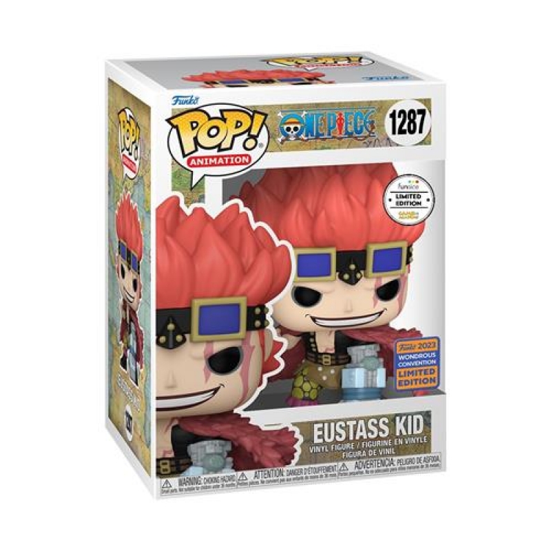 ONE PIECE - POP FUNKO VINYL FIGURE 1287 EUSTASS KID - WONDROUS 2022 GA EXCL