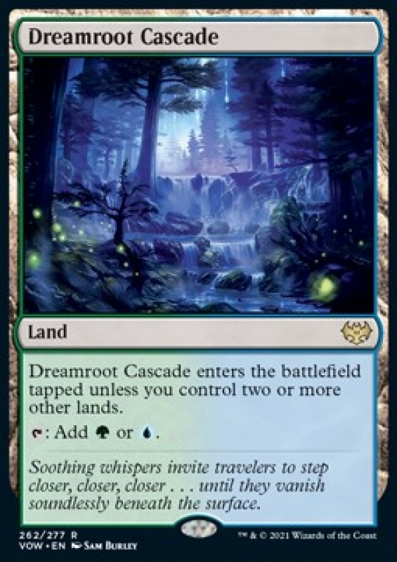 Dreamroot Cascade - Innistrad: Promessa Cremisi - Inglese (Cascata delle Radici Oniriche)