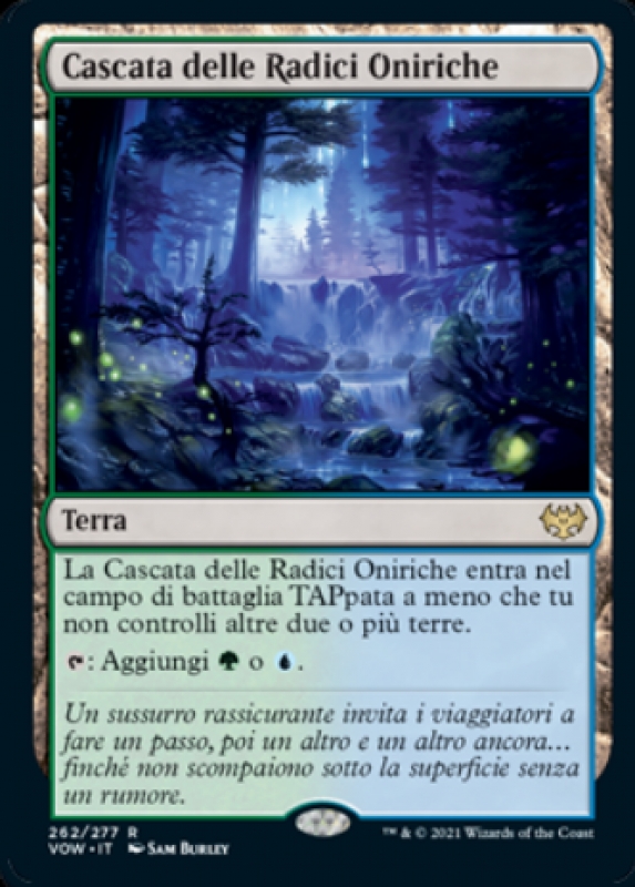  Cascata delle Radici Oniriche - Innistrad: Promessa Cremisi - Italiano ( Dreamroot Cascade)